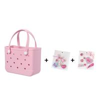 Pink Bag + Charms 2