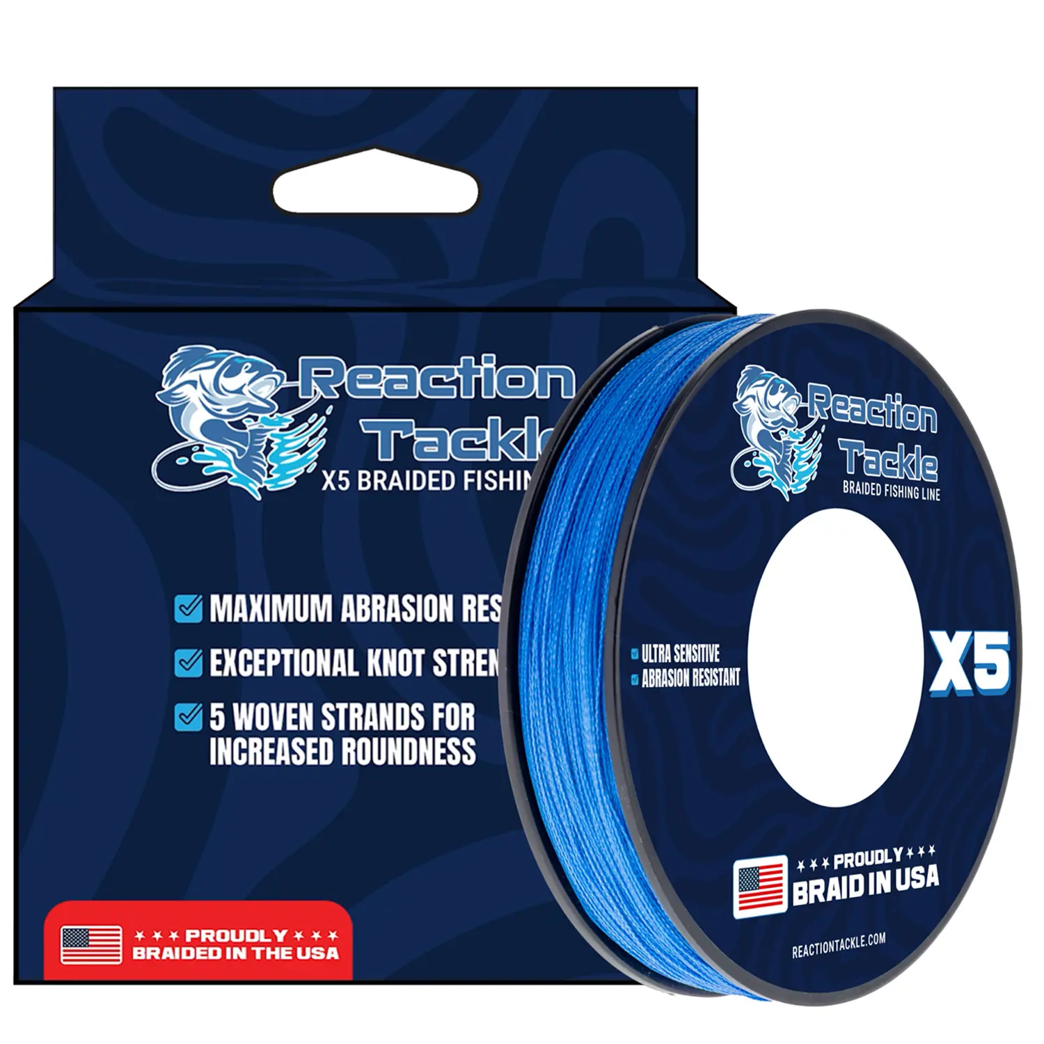 High-Performance Braided Fishing Line - 4-Strand Post-Processed Fishing Equipment with Increased Roundness, Less Line Digging, for Freshwater/Offshore Angling, Tangle-Free Casting, Compact Spooling