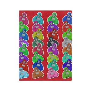 Game Gorilla Anime Tag Throw Blanket Flannel Blankets Warm Soft Air Conditioner Quilt for Bed Sofa Couch Camping for All Seasons