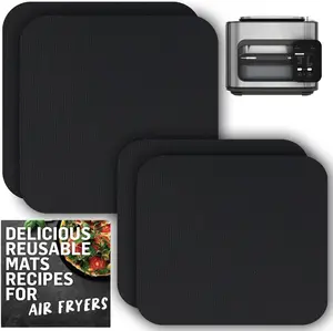 Liners for Ninja Combi All-in-One Multicooker Oven & Air Fryer 14-in-1 SFP 701, Nonstick Accessories to Protect Baskets and Trays, Heat Resistant Mats for Airfryer Slow Cooker