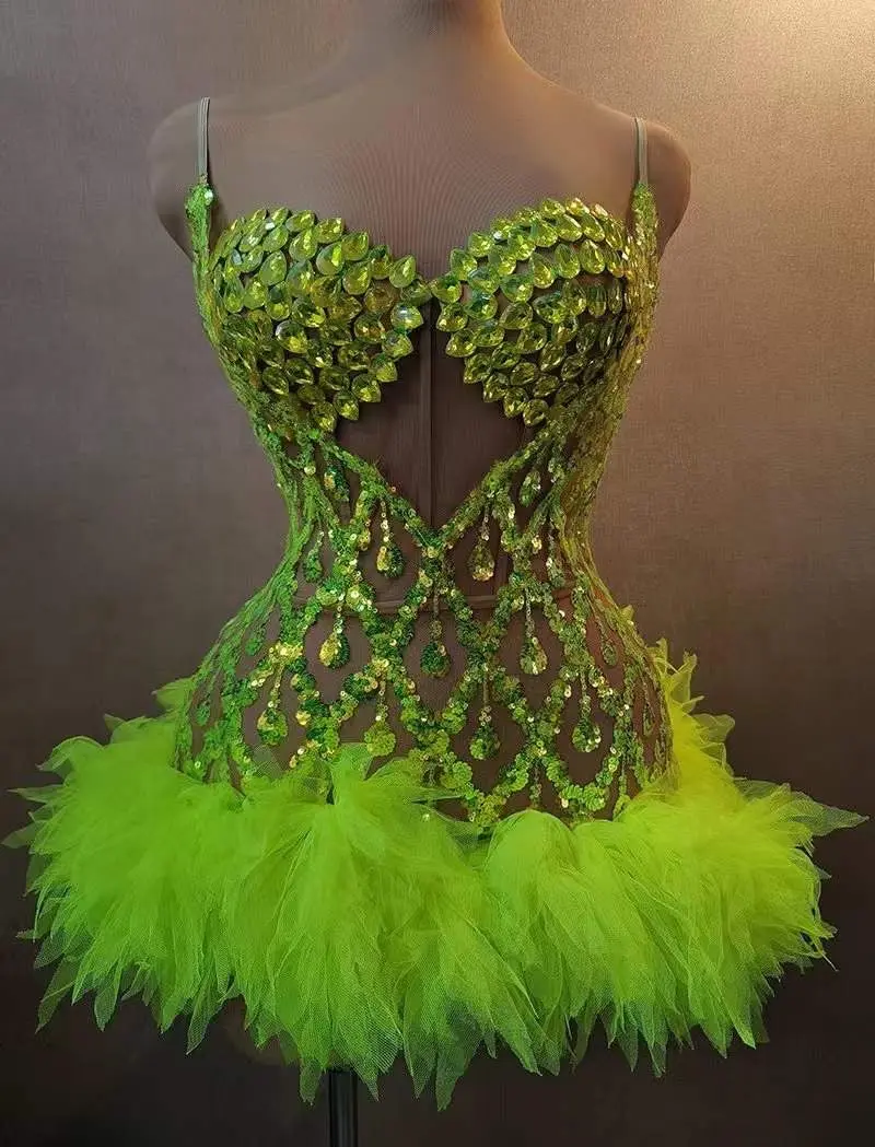 ugly green dress Be honest, is this ugly? : r/Depop the value may be inaccurate SOLILOQUY Christmas Tree Dress Up