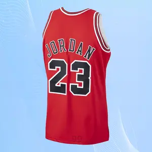 Men's stitched Men's Sleeveless Basketball Jersey Red 1997-98 collect Men's stitched Men's Sleeveless Basketball Jersey Red 1997-98 collect