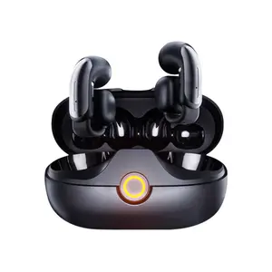 Portable Wireless Bluetooth Earbuds - Open-Ear Headphones with Surround Sound, High-Fidelity Audio, Wireless Charging Case, Clip Design, All-Day Wearability & Stability, Compatible with Android & iOS, Ideal for Guys Gifts, Cool Tech Gadgets