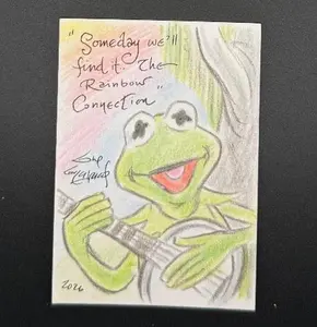 “Someday We’ll Find It” Sketch Trading Card - Created by Guy Gilchrist