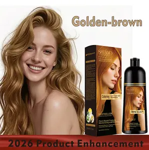 2026 New Formula Incorporates Multiple Plant Extracts  Multi-Color 3in1 Hair Dye Shampoo – Long-Lasting Color, Natural Plant Ingredients, Hair Repair, Suitable for Sensitive Skin, Instant Grey Hair Coverage champu para canas