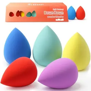 5PCS Makeup Sponge Set Latex Free Beauty Blender Soft Foundation Sponge