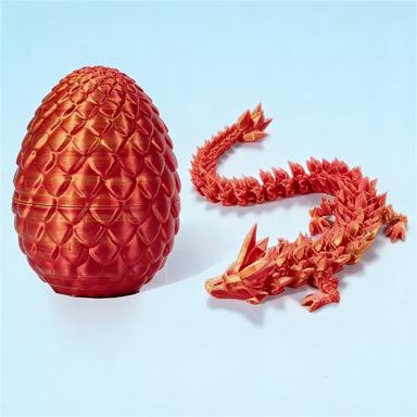 2pc 3D Dragon Egg Design Decoration, 1 Count Creative Dragon Design Ornament, Home Decor for Living Room Bedroom, Room Decor, Gift for Friend, Statues, Boys & Men gifts, Collectible Room Decor, Decorative Figurines