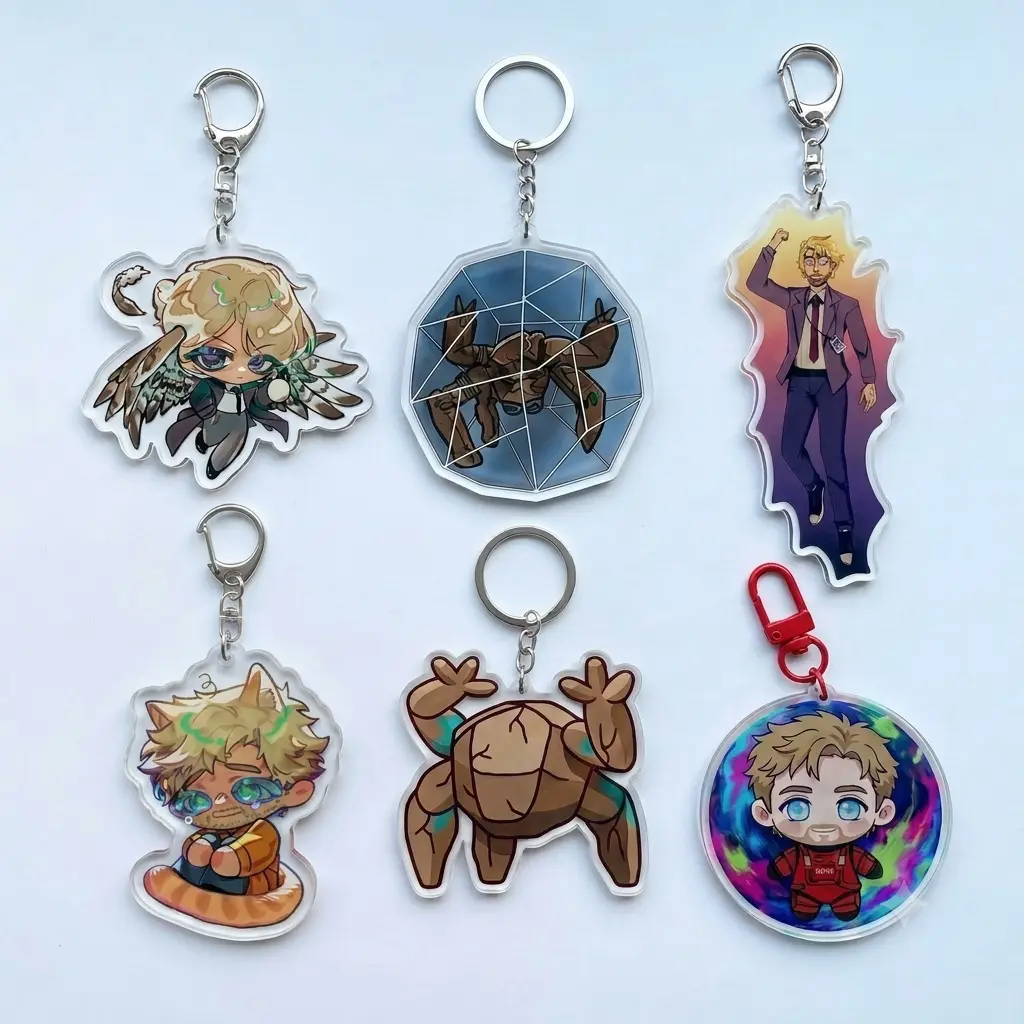Project Hail Mary Ryland Grace Rocky Mica Acrylic keychain to decorate backpacks, bags, gifts, Chibi fantasy movie fans