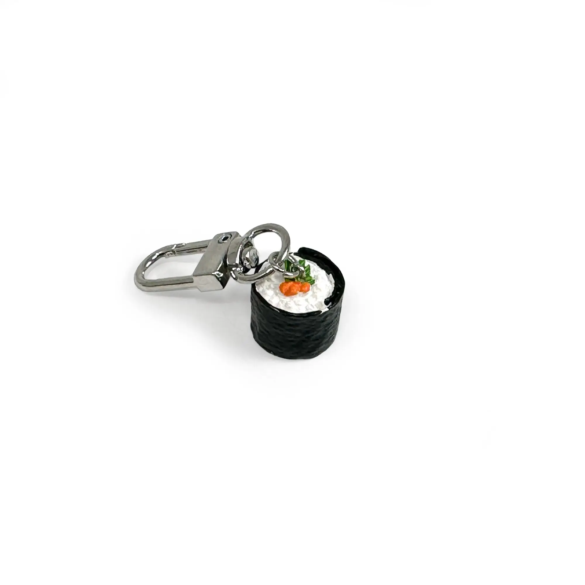 Sushi Roll Key Chain/ Zipper Pull/ Bag Charm