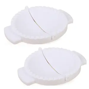 2Counts/Set Foldable Non-Stick Dumpling Press Mold, Multifunctional Italian Ravioli Maker, Home & Commercial Use, Thickened Precision Edging Kitchen Mould Set