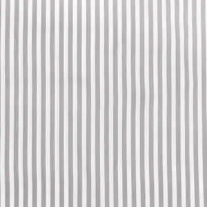 Grey Striped Fitted Sheet