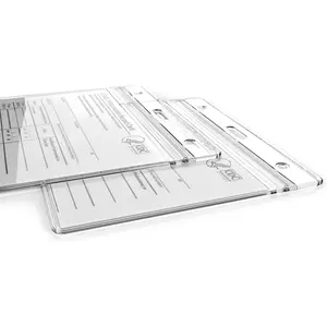 10 Pack Card Protector ,, Credit&Driver's License Sleeve ID Badge Holder,Name Tag ID Card,Cover Sleeve Pouch.4x3 inch Clear Vinyl Plastic Sleeve  with Resealable Zip