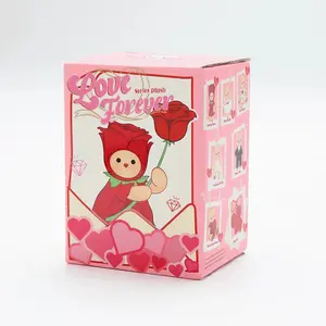 Getahug Valentine’s Plush Keychain Bear Blind Box | Mini Pocket Companion | Romantic Small Gift for Girlfriend & Long Distance Love