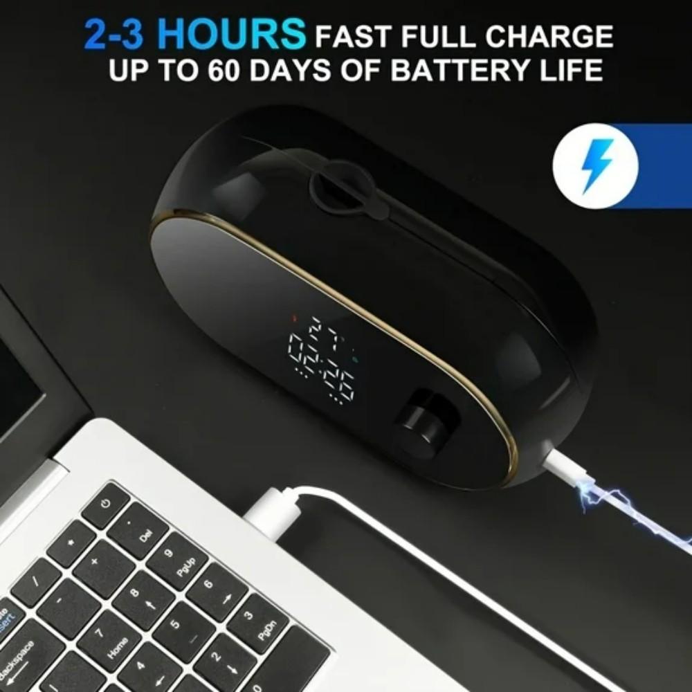 Automatic Soap Dispenser Foam Bathroom - Wall Mount Rechargeable Touchless Adjustable Smart Electric Dispenser with Clock/March Madness/Spring Break - Hygienic Solution for Kitchen/Bathroom