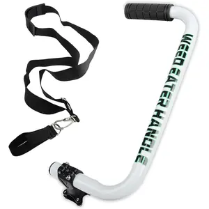 Weed Eater Handle, Ergonomic Trimmer Grip with Shoulder Harness, Back Saver String Trimmer Handle Extension, Weed Eater Attachments for Lawn Care & Landscaping, Standard Size