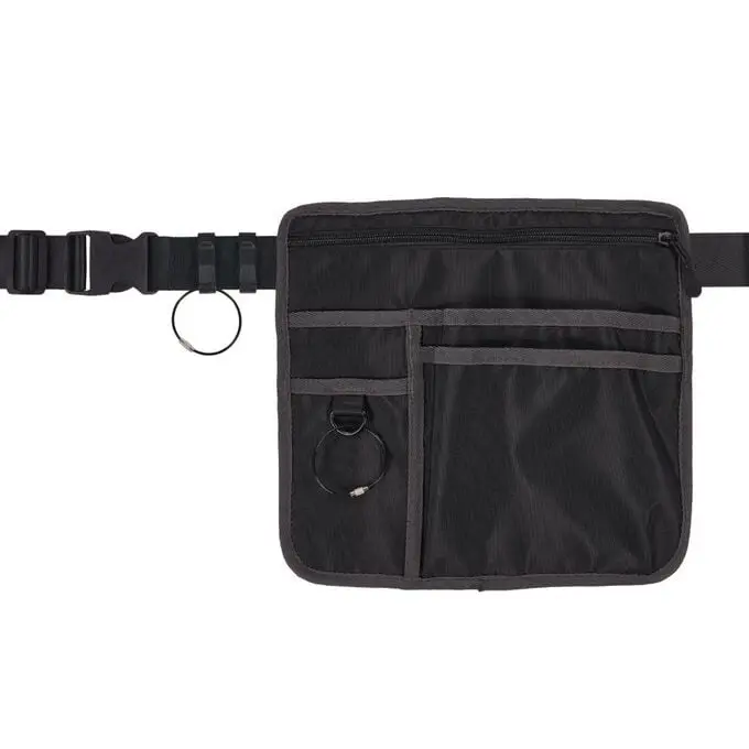 Ergodyne EGO13719 Server Apron Pouch with Pockets, Black