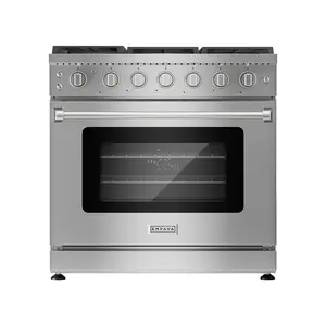 Empava 36 inch Pro-Style Slide-in Single Oven Gas Range