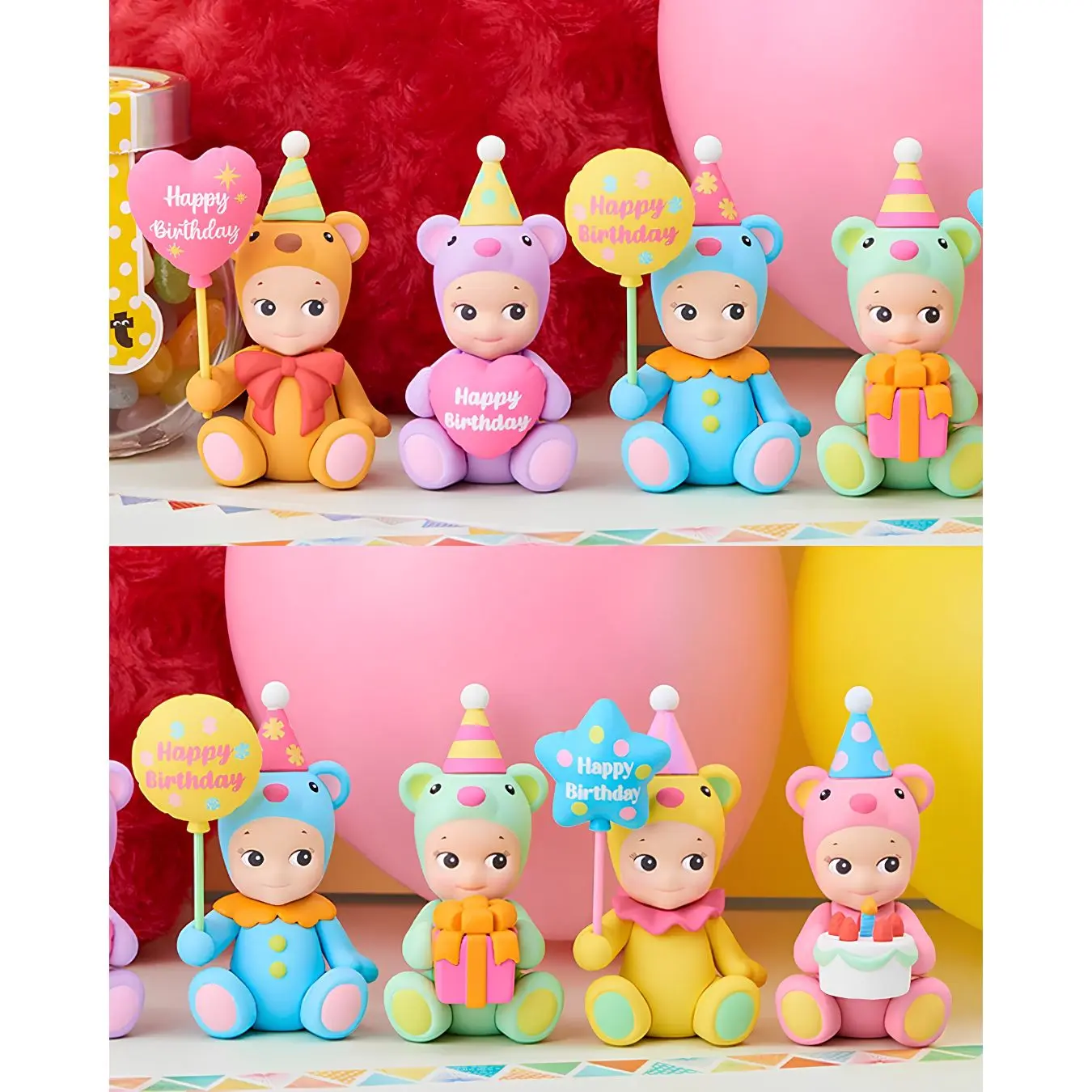 Birthday Gift Series Blind Box | 1 Sealed Mystery Box Mini Figure | Cute Collectible Surprise Toy - Sonny Angel