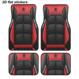 Car Floor Mat, 4pcs Universal Fit Car Floor Mat, Non-slip Washable Car Floor Mat, Ideal Gift for Men & Women, Car Accessories, Car Mats