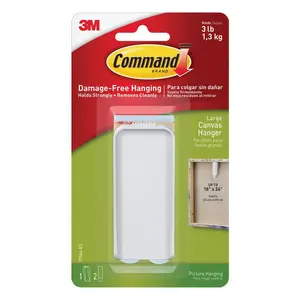 3M 212915 Command Large Canvas Picture Hanger
