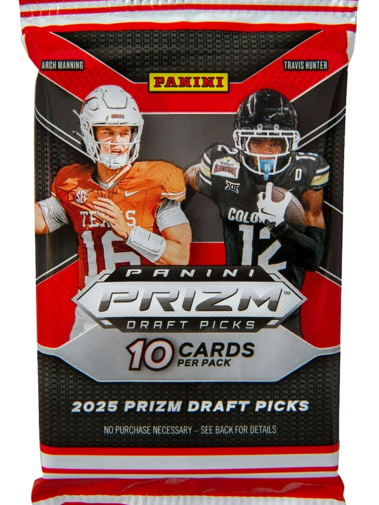 2025 Panini Prizm Draft Picks Football: Single Pack from Mega Box