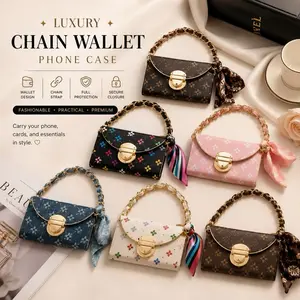 Luxury Chain Wallet Crossbody Phone Case junk