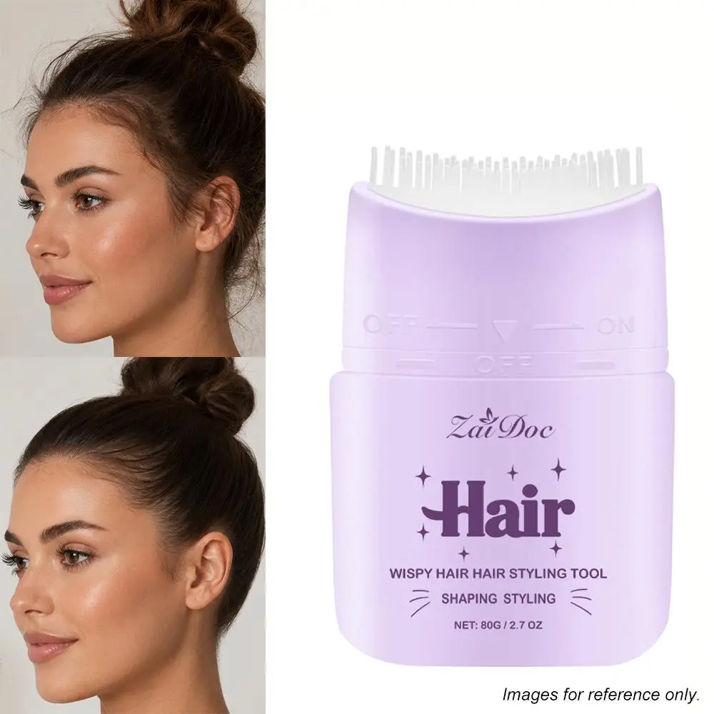 Hair Finishing Stick 80G - Easily tames flyaways for a neater, smoother hairstyle. Compact and portable, apply for instant sleekness—non-sticky, non-greasy, hassle-free daily grooming.