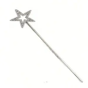 Fairy Wand Star Angel Princess Wand Set, Perfect for Birthday Party Wedding Christmas Role Play, Available in 3 Pack 6 Pack 10 Pack, Party Favor, Party Event Props