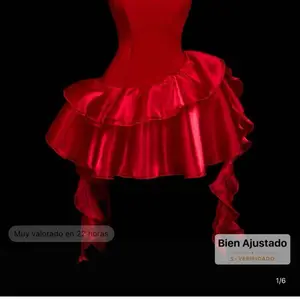 Beuty   Vestido rojo Plain
