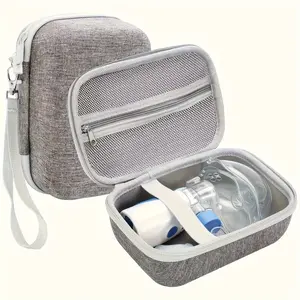 Portable Nebulizer Storage Bag, Breath Accessories Organizer Box, Only Sales Package, No Internal Accessories Included