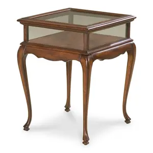 Burton Curio Table in Dark Brown  1484024