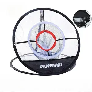 Foldable Golf Practice Net, Golf Training Tool, Ideal for Indoor and Outdoor Use, Perfect for Swing, Chip, Hit, and Ball Collection Training, Short Iron Training