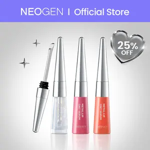 [Launch Special/NEOGEN Official] NEOGEN Metal Glow Lip Tint Serum — Cooling Metal-Tip Tinted Lip Serum with Mirror-Glow Shine, Plumping & Ceramide Lip Care, Non-Sticky Glossy K-Beauty Lip Tint, 0.16 oz (4.6g)