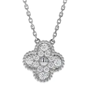 Pre-owned Van Cleef & Arpels Vintage Alhambra Pendant Necklace