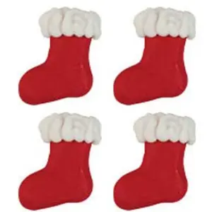 Mini Royal Icing Red Stocking