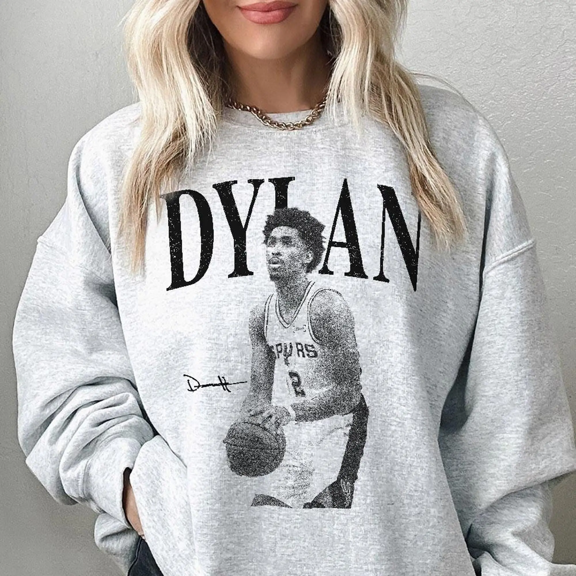 Dylan Harper Basketball Vintage Sweatshirt