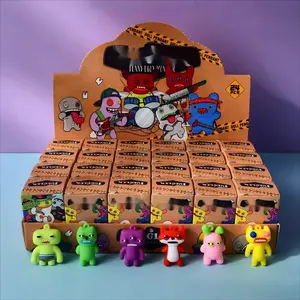 24-Piece Cartoon Character Keychain Set, Keychain Surprise Collectibles, Random Keychains & Pendants, Perfect Birthday Gift, Fun Party Favors, Unique Accessory Collection