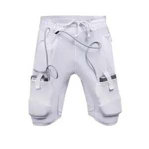 LVAD HeartMate 2 & 3 Unisex Medical Shorts – White, Straps, Pockets