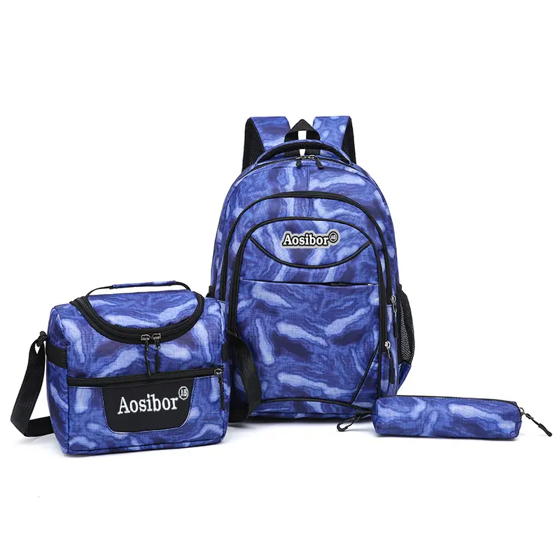 2026 New Picnic Backpack Three-Piece Set: Backpack, Insulated Bag, Outdoor Cooler Bag with Thick Insulation, Water-Resistant Travel Bag