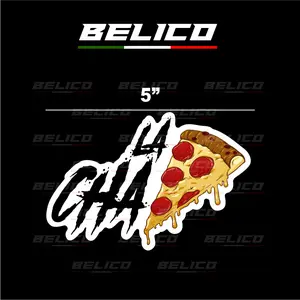 La Chapizza Waterproof Sticker Decal Chapiza