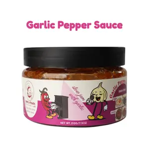 Mild Garlic Chili oil Umami Dip,Crunchy Garlic with Chili Oil, Mild Spicy Flavor, Savory Sauce | Spicy & Mild | Plant-Based, Perfect for Tacos,Vegan & Meat-Free/Plant-Based, No Meat, Rich Umami Kick,,Flavors by Phoebe,vegan·No MSG·Non-GMO, Dip, Sambal hot