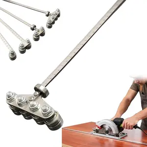 Positioning Calipers for Precise Measurements & Easy Wood Cutting, Stainless Steel Precision Positioning Calipers, Caliper Measuring Tool for Circular Saw, Adjustable Guide Rail