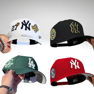 New Era MLB NY Yankees & LA Dodgers 9FORTY Adjustable Baseball Cap – Snapback Hat for Men Women, Gorras de Béisbol Unisex, Classic Logo Streetwear Vintage Style USA 2026, Multi Patch Selection Options, TikTok Trending Hat