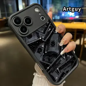 Phone case for iPhone 16 Pro Max 15 Plus 16E 14 13 12 11 XS XR Money temptation Advanced fashion gift Anti-Scratch Shockproof TPU Bumper Drop-proof Cover