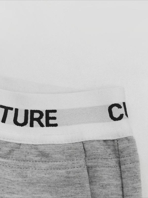 Women's Floral & Letter Print Pocket Sweatpants, Casual Jogger Pants for Daily Wear, Ladies Bottoms for All Seasons