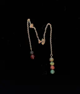 Natural Stone Chain Bookmark