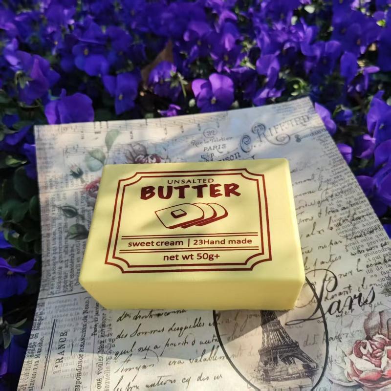 Butter Shaped Slow Rebound Squishy Toy | Super Soft Stress Relief Fidget Toy | for Adults Teens Kids | Office Home School Anxiety Relief | Sensory Play Decompression Gift