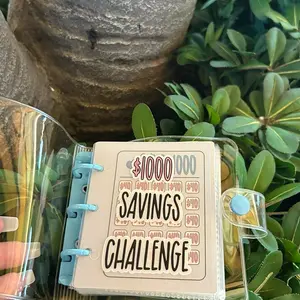 Savings Challenge Binder - Organize Your Financial Goals