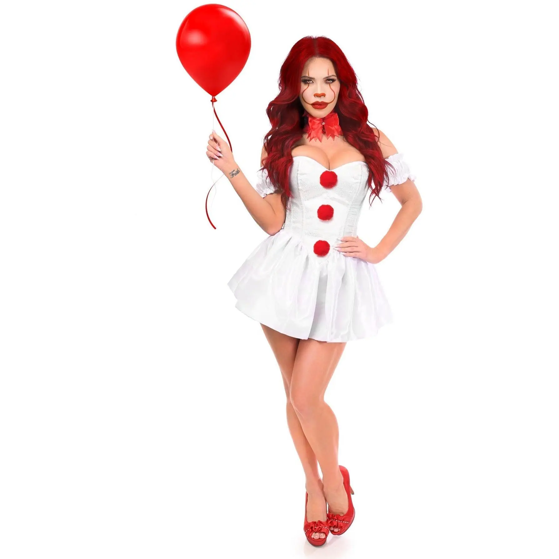 Killer Clown Couture 3 Piece Top Drawer Costume