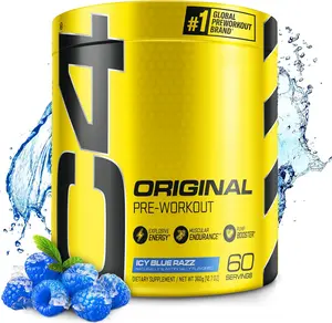 Cellucor C4 Original Pre Workout Powder 60 Servings Zero Sugar Preworkout Energy for Men & Women - 150mg Caffeine Plus Beta Alanine Plus Creatine